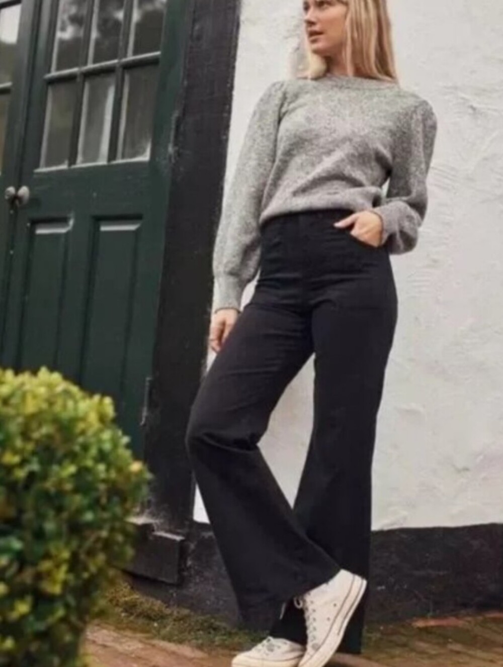 Marine Layer Bridget Flare Pants 8